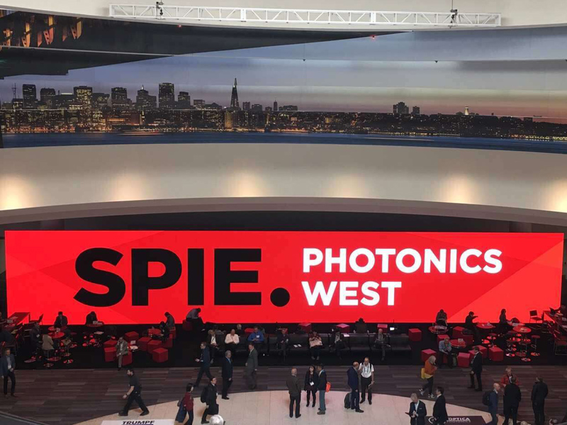 Photonics West 2019 in den USA vom 5. bis 7. Februar. WTS-Stand: 5377