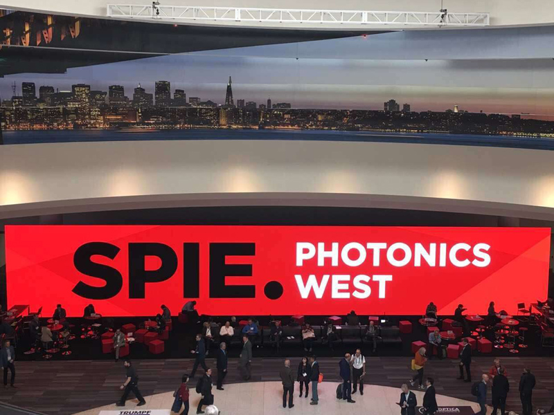 Photonics West 2019 in den USA vom 5. bis 7. Februar. mit Stand: 5377